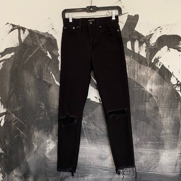 Levis | Wedgie Fit | Skinny Jeans | Soft Ultra Black | Size 25 - Picture 2 of 12